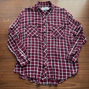 Gypsy Warrior Plaid Button Down